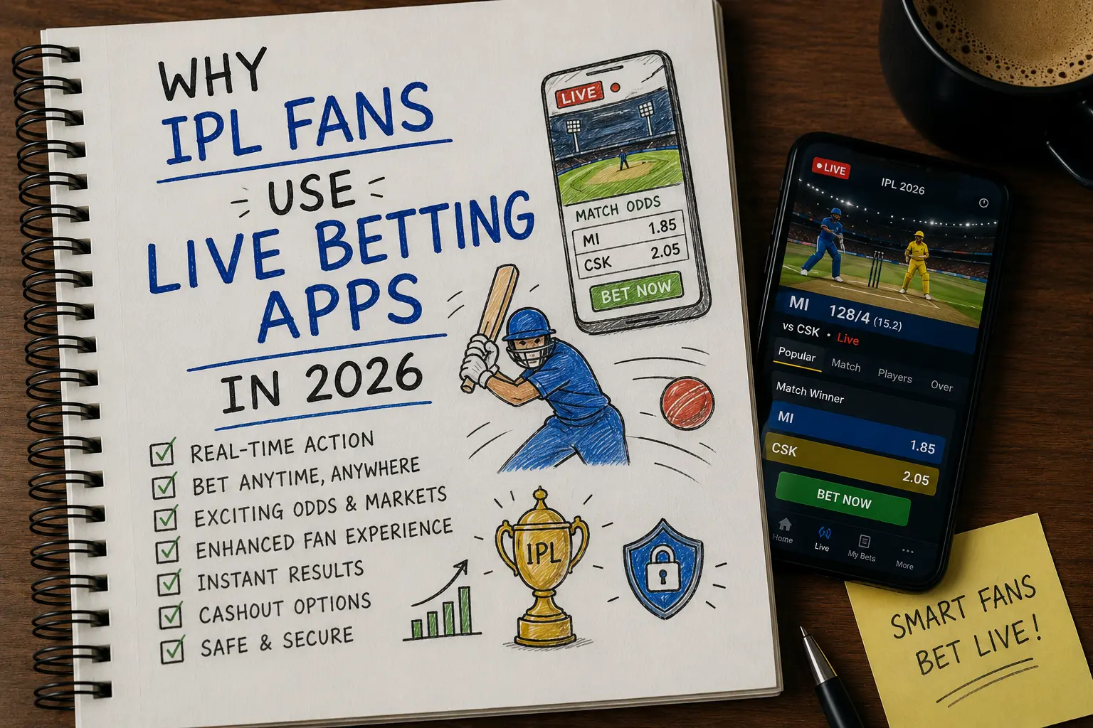 Why IPL Fans Use Live Betting Apps in 2026