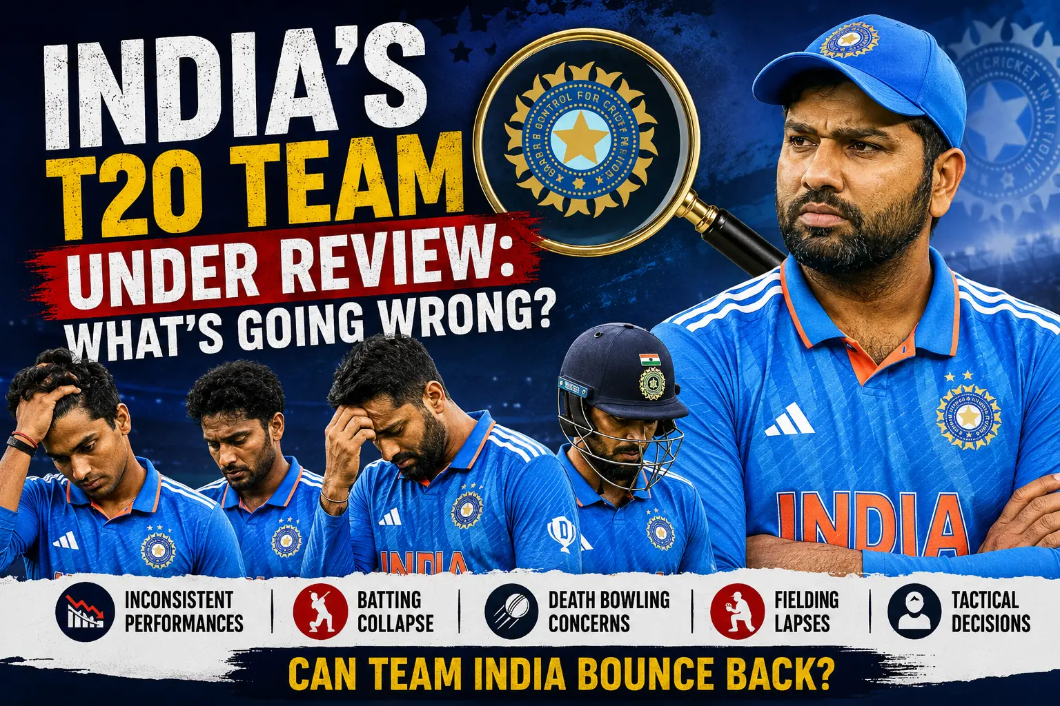 India’s T20 Team Under Review: What’s Going Wrong?